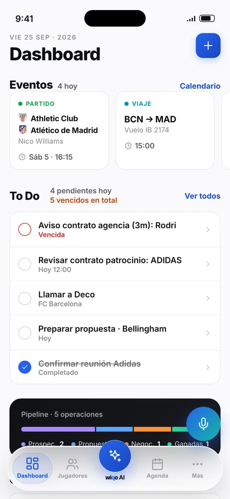wiqo · Dashboard